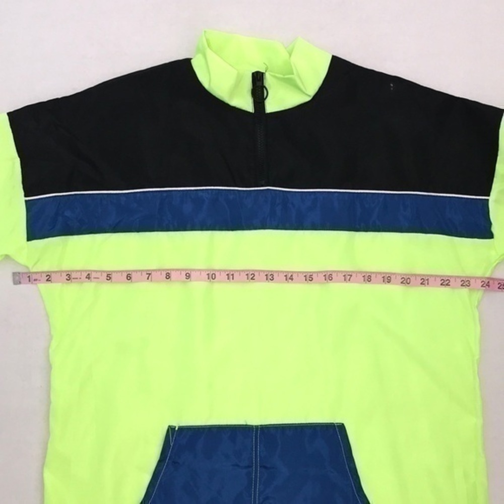 Colorblock Zip Up T-Shirt Dress - Picture 5 of 8